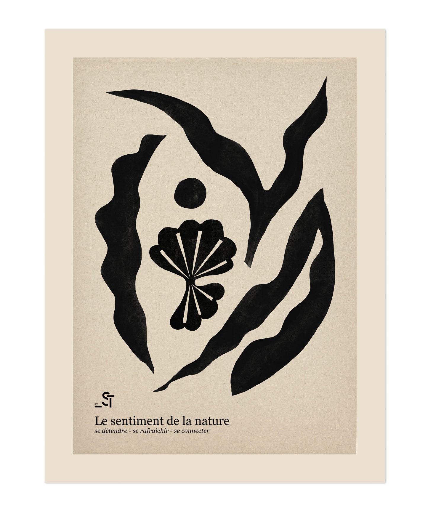 'Le sentiment de la nature' Art Print