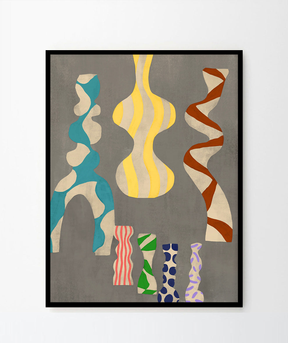 'Candle holders' Art Print