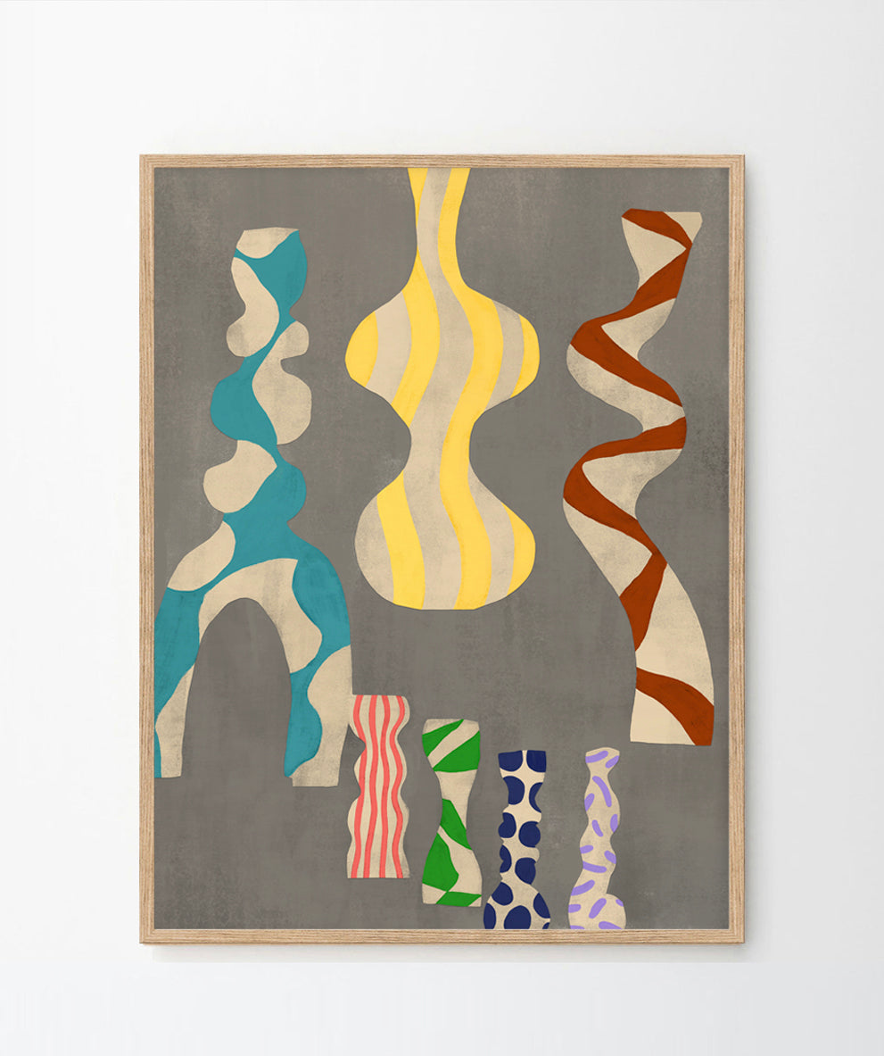 'Candle holders' Art Print