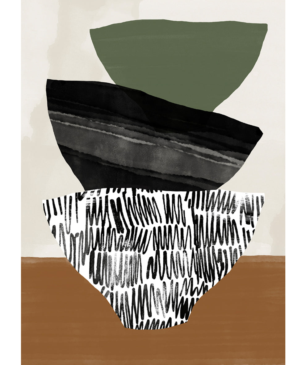 'Bowls' Art Print