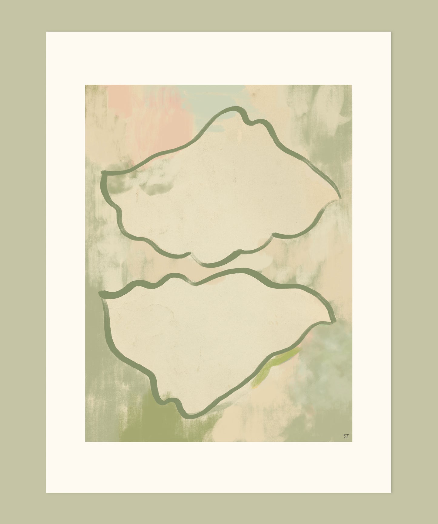 'Dans la nature' Art Print