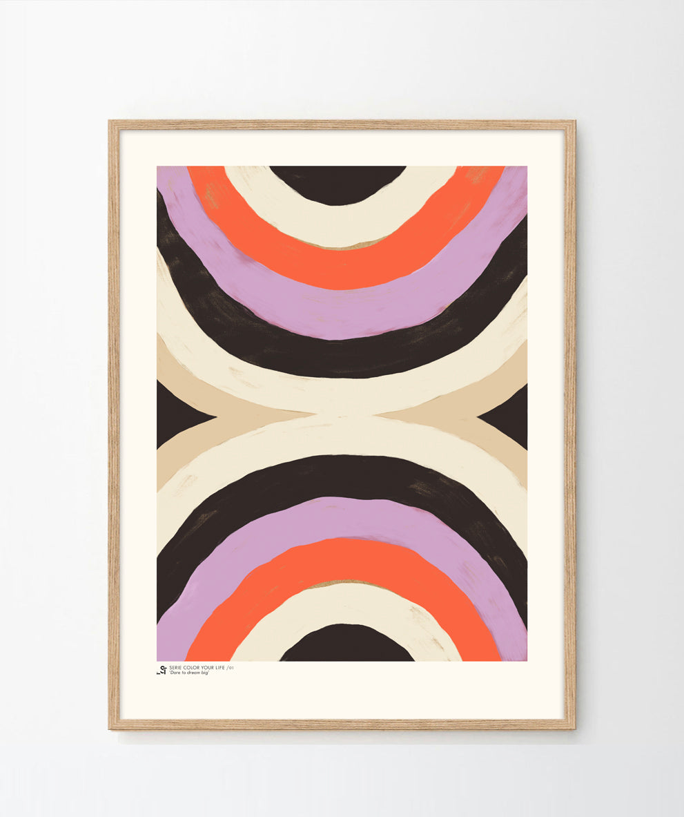 'Dare to dream big' Art Print