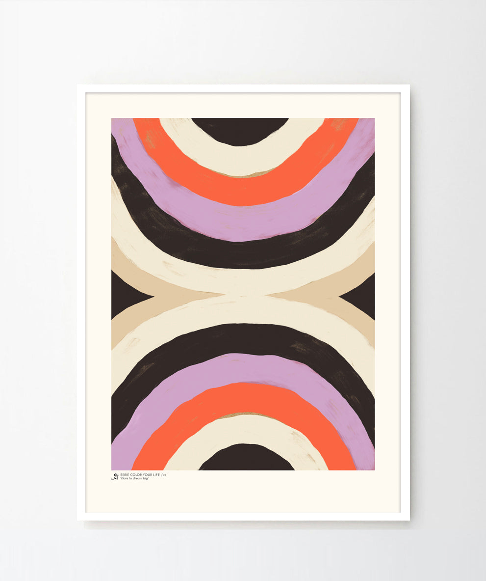 'Dare to dream big' Art Print