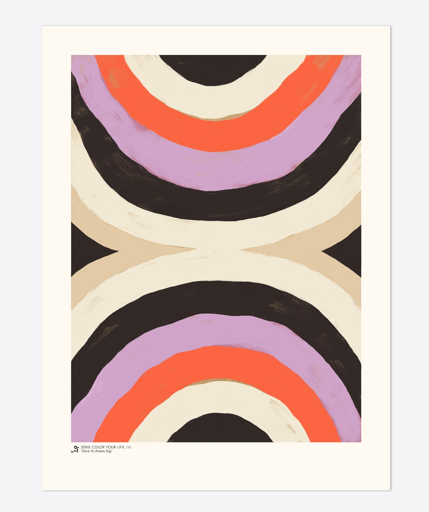 'Dare to dream big' Art Print