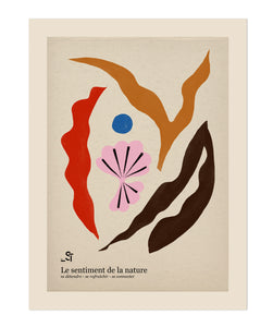 'Le sentiment de la nature' Art Print