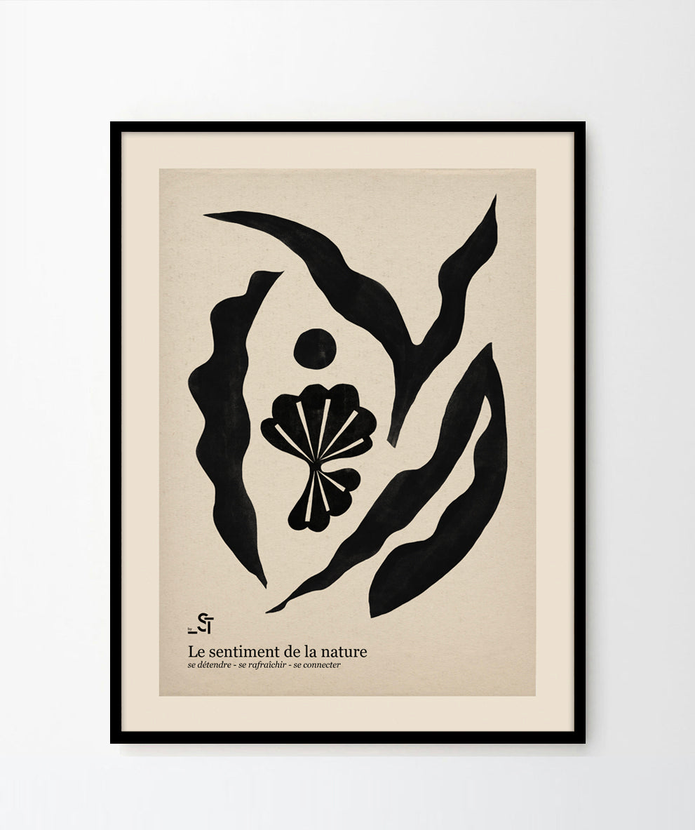 'Le sentiment de la nature' Art Print