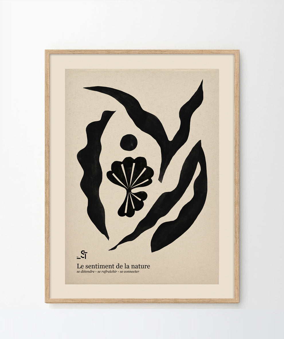 'Le sentiment de la nature' Art Print