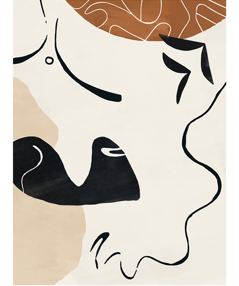'Female inspired 01' Art Print