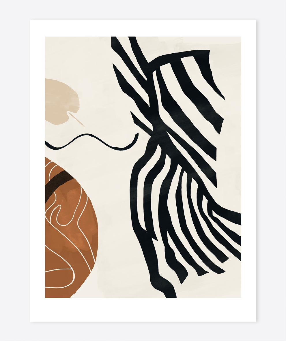 'Female inspired 02' Art Print