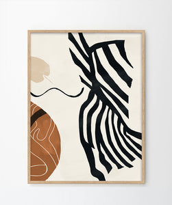 'Female inspired 02' Art Print