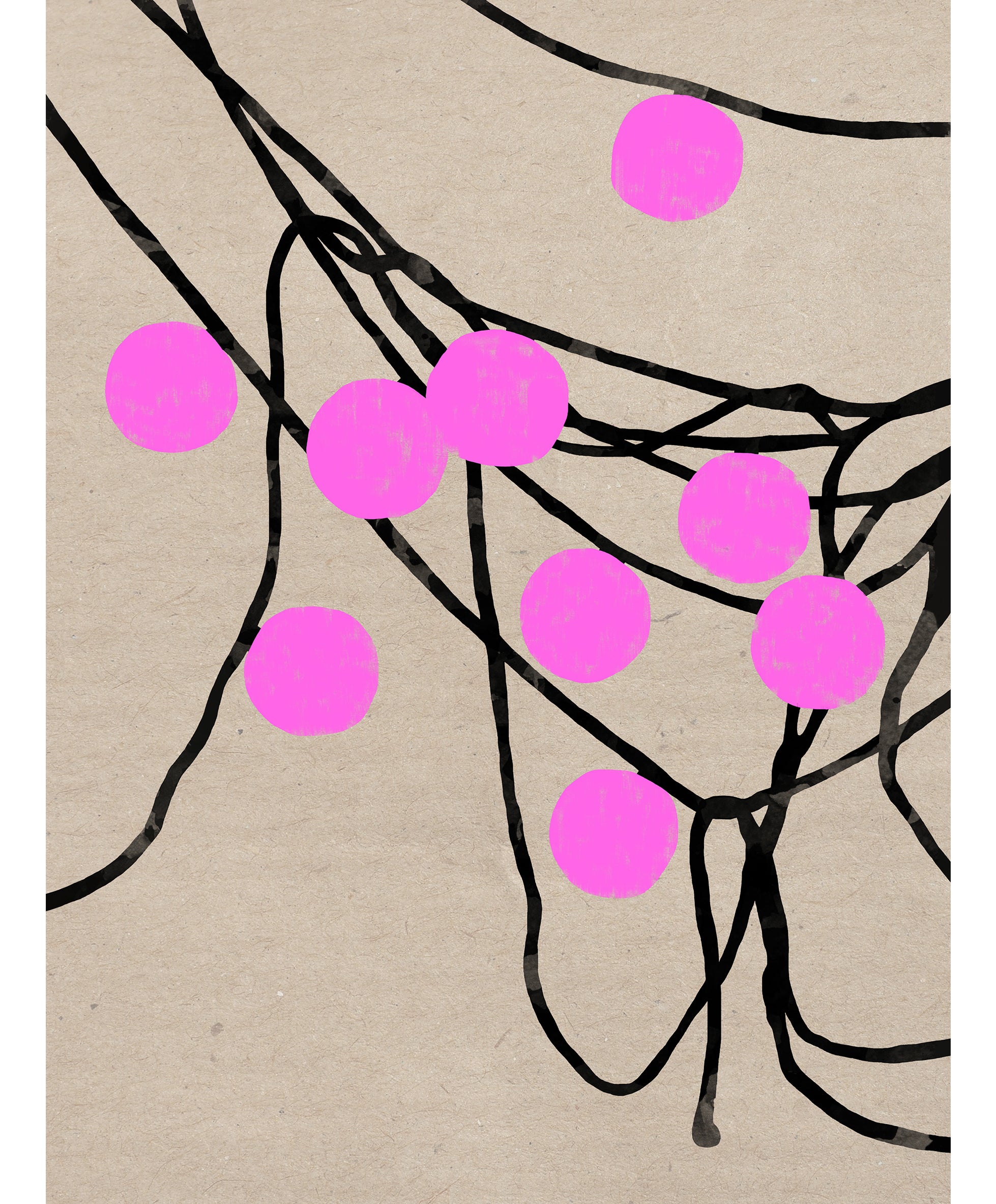 'Festival' Art Print (various colors)