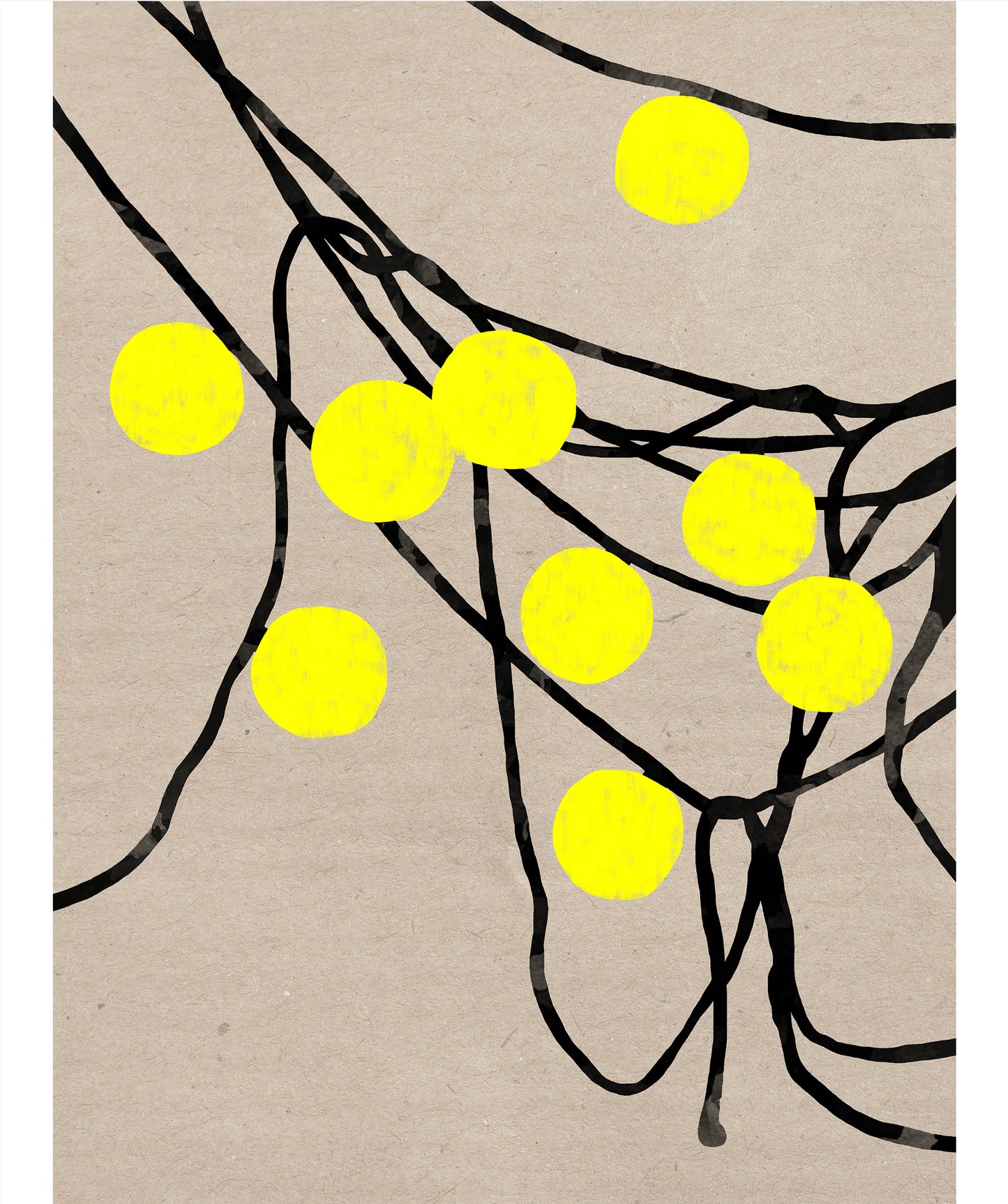 'Festival' Art Print (various colors)