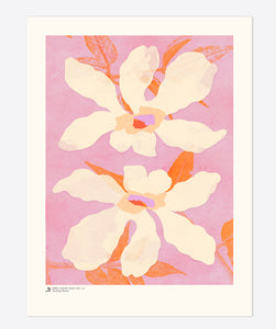 'Floating flowers' Art Print