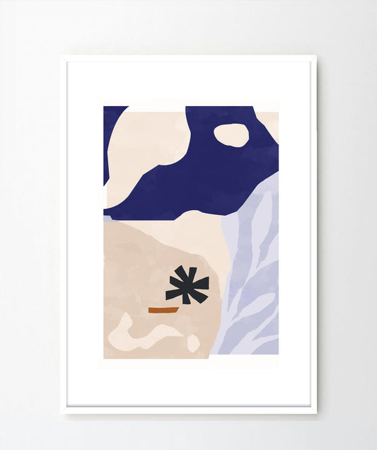 'In the moment' Art Print