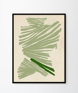'Just green' Art print