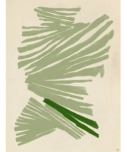 'Just green' Art print