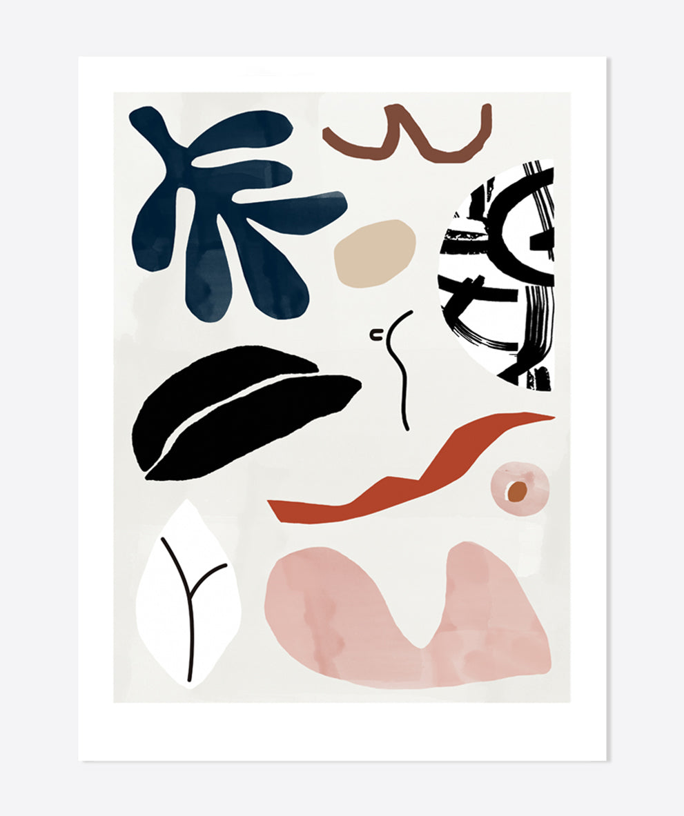'La Femme' Art Print