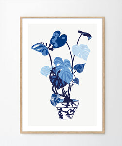 'Monstera Deliciosa' Art Print