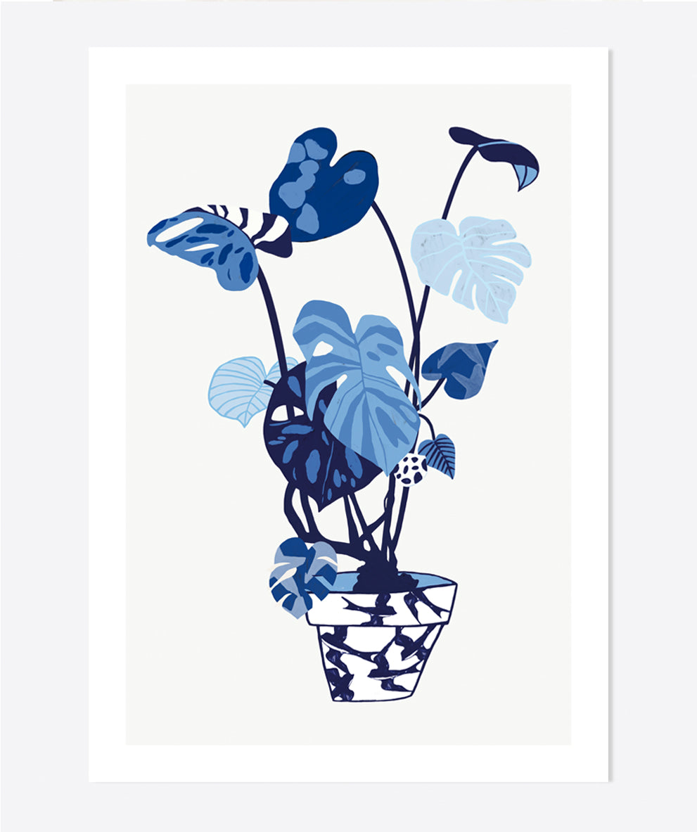 'Monstera Deliciosa' Art Print