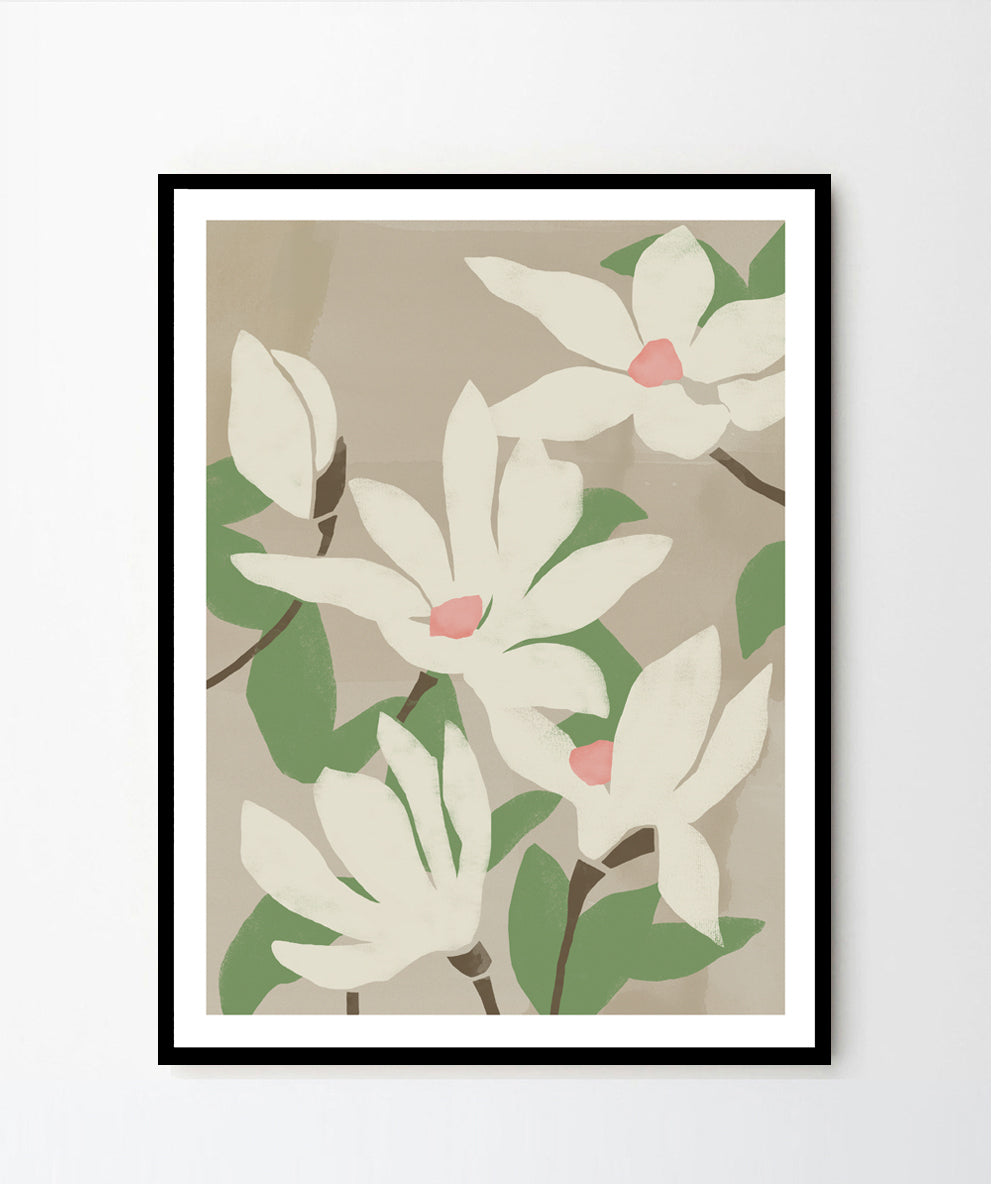 'Magnolia Art Print