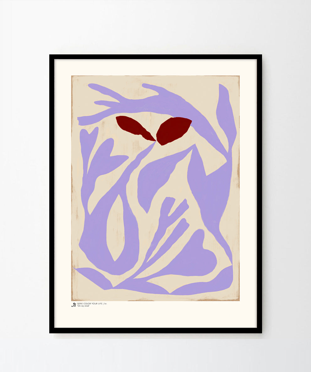 'Morning walk' Art Print