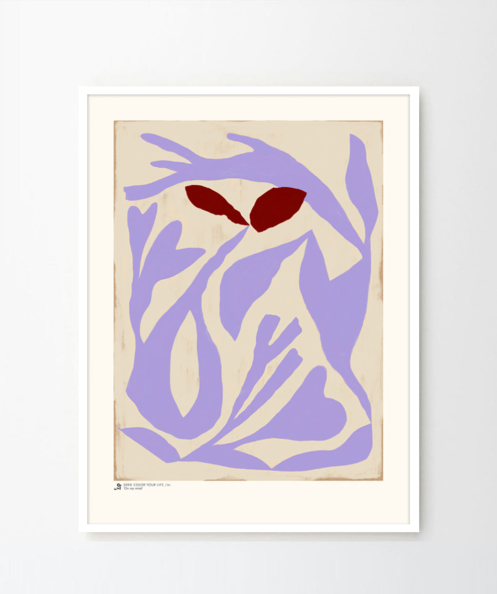 'Morning walk' Art Print