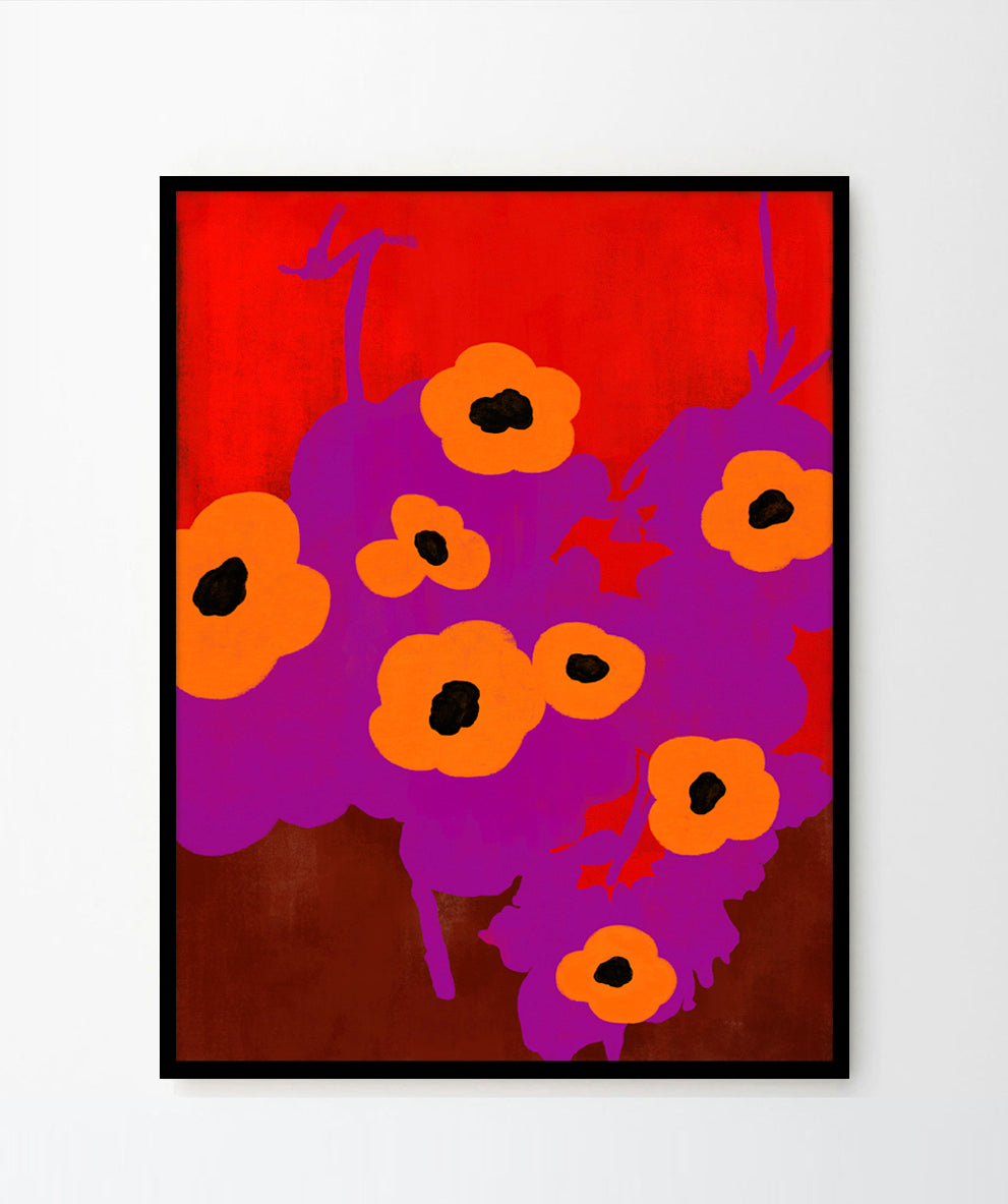 'Poppies' Art Print
