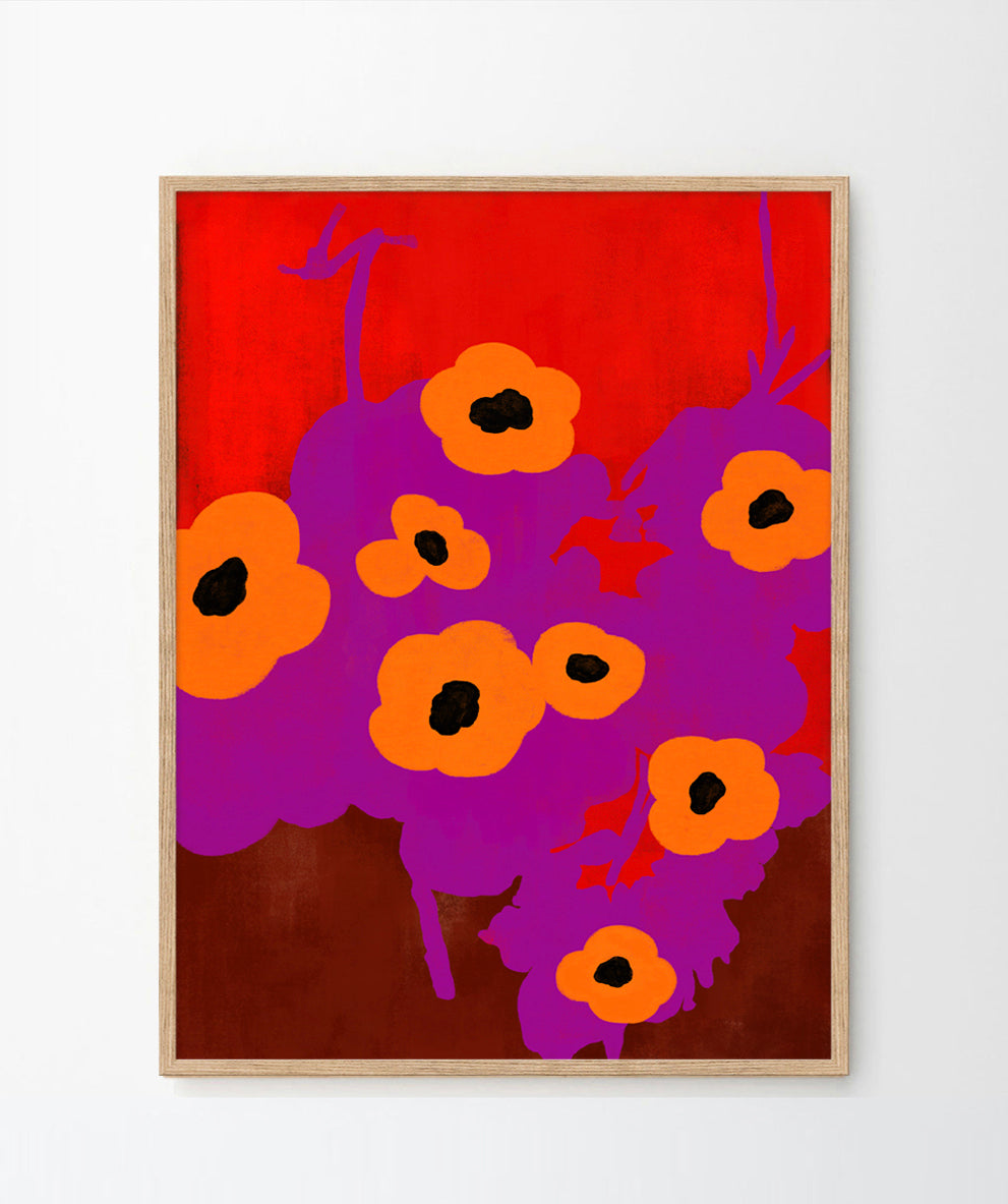 'Poppies' Art Print