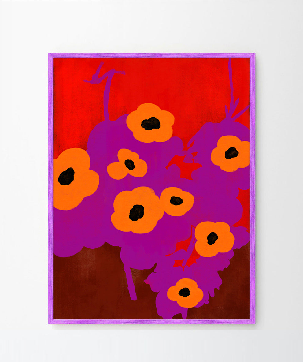 'Poppies' Art Print