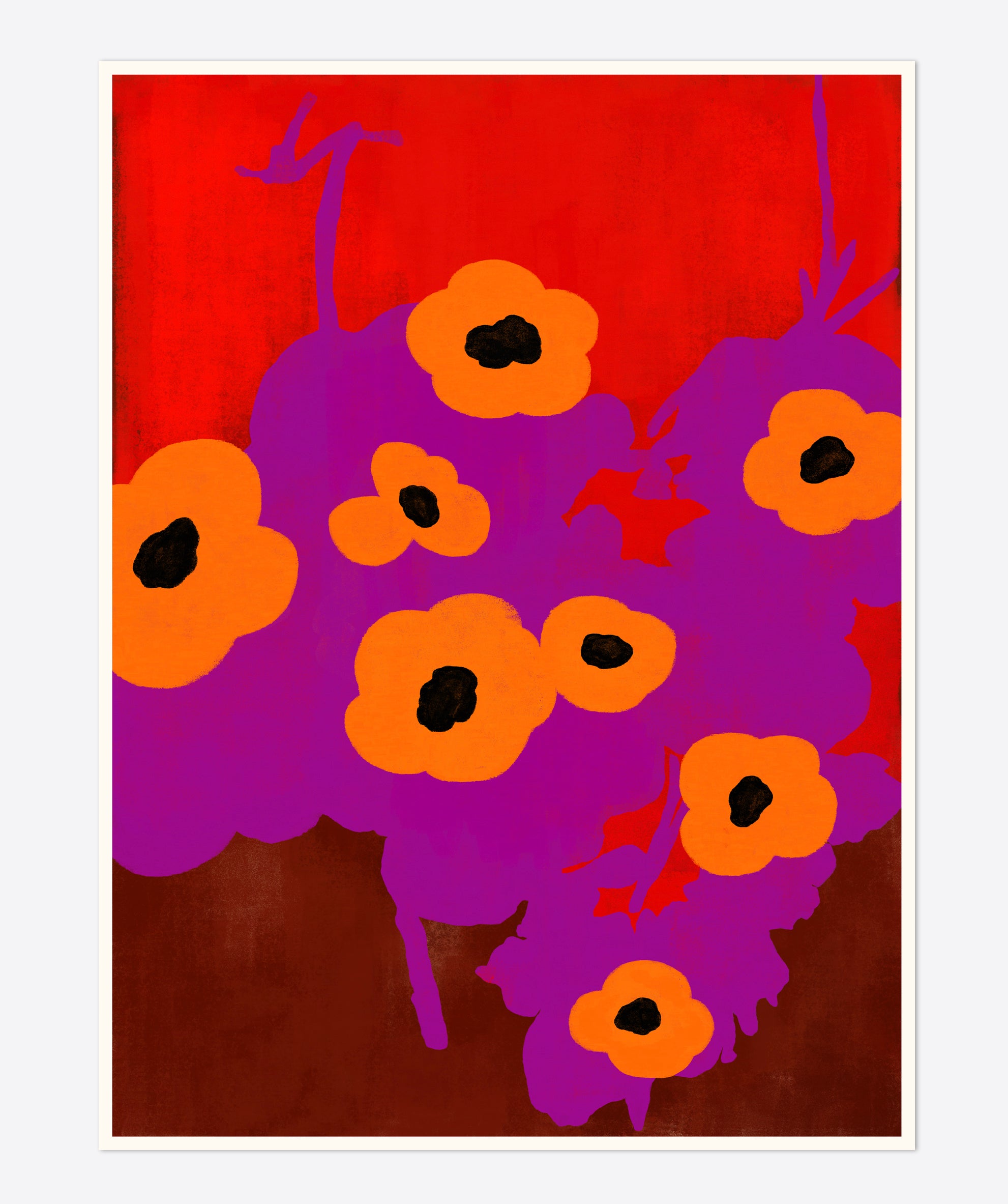 'Poppies' Art Print