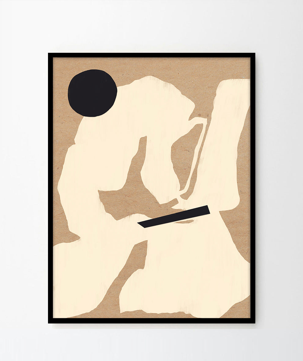 'Sculpture #1' Art Print