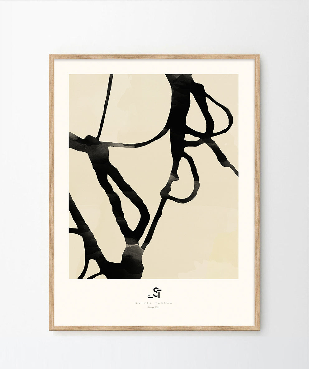 'Shapes' Art Print