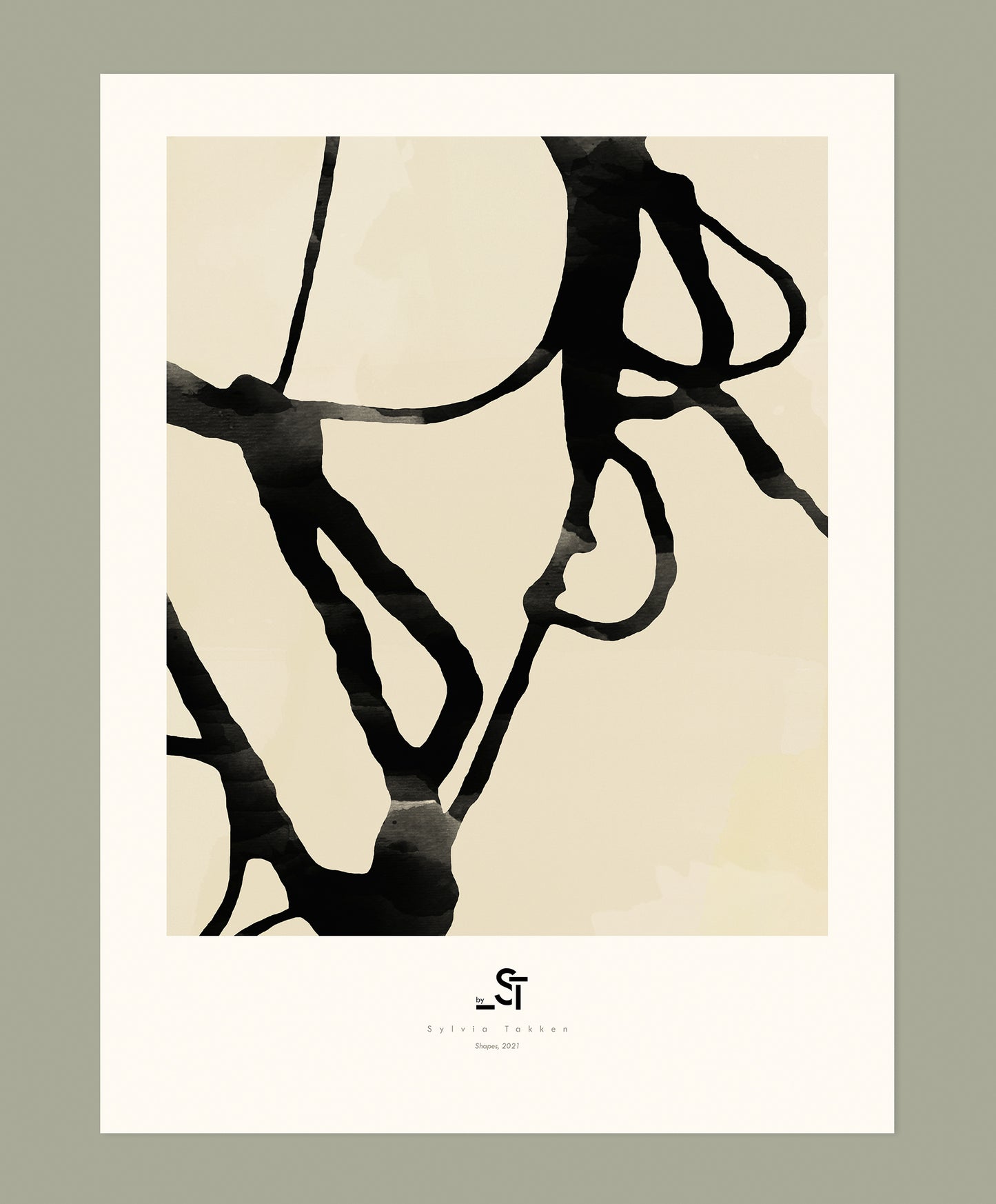 'Shapes' Art Print