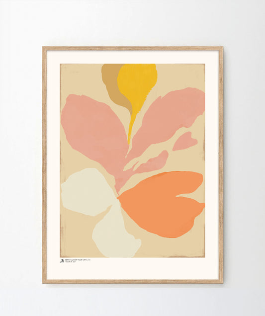 'Touch of sun' Art print