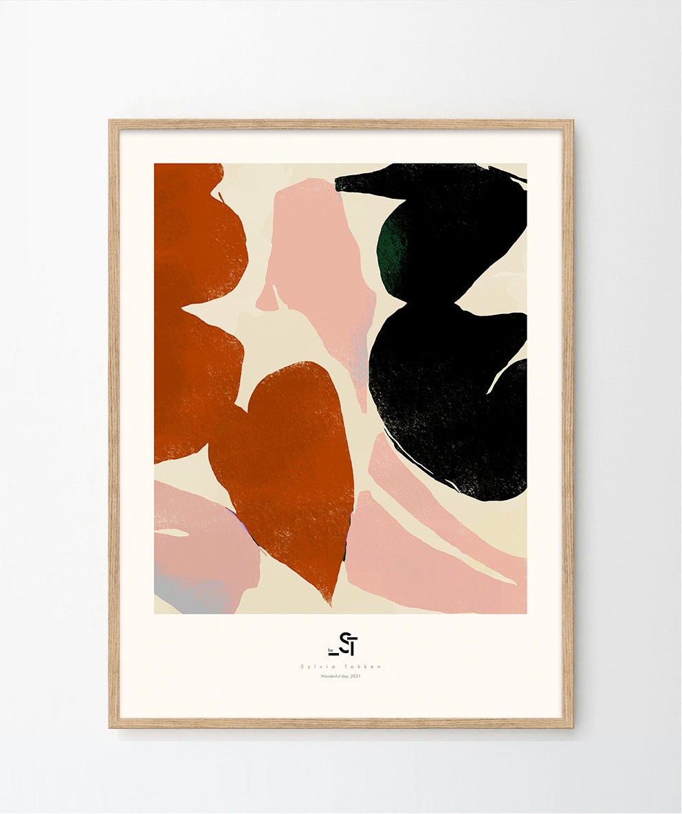 'Wonderful day' Art Print