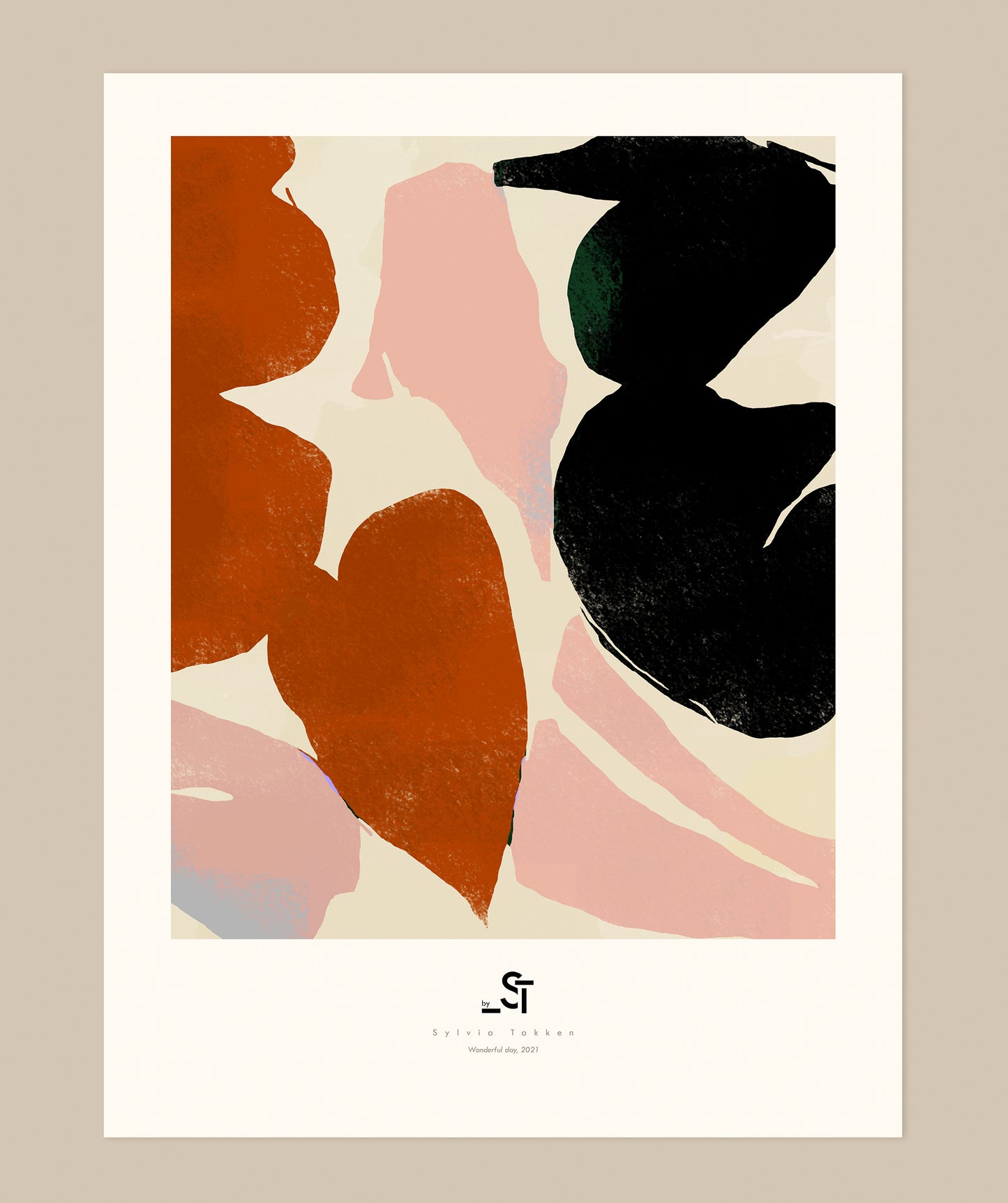 'Wonderful day' Art Print