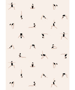 'Yoga' Art Print